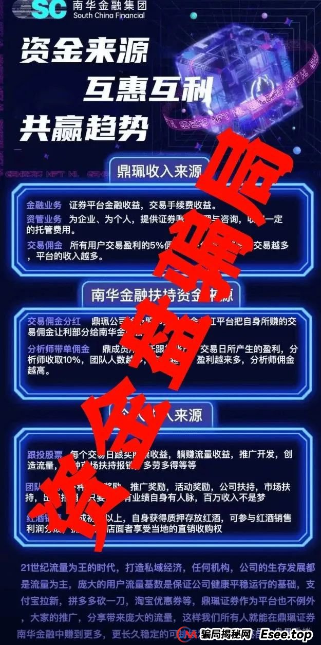 曝光：假冒南华金融和VMS鼎珮证劵股票跟投资金盘骗局，操盘手老高大量收割会员，泡沫已无法消除，马上就要跑路了！