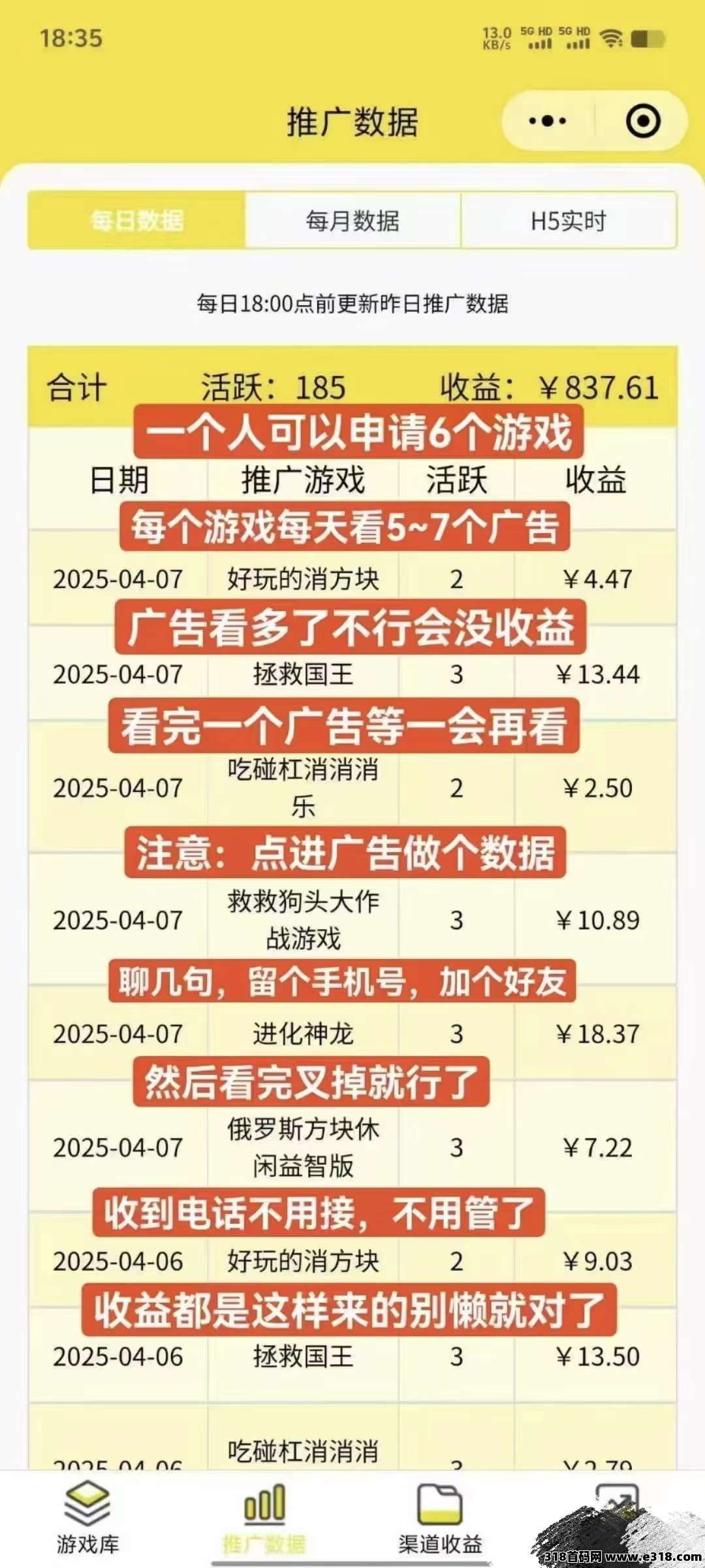 尊牛小游戏，不收任何费用