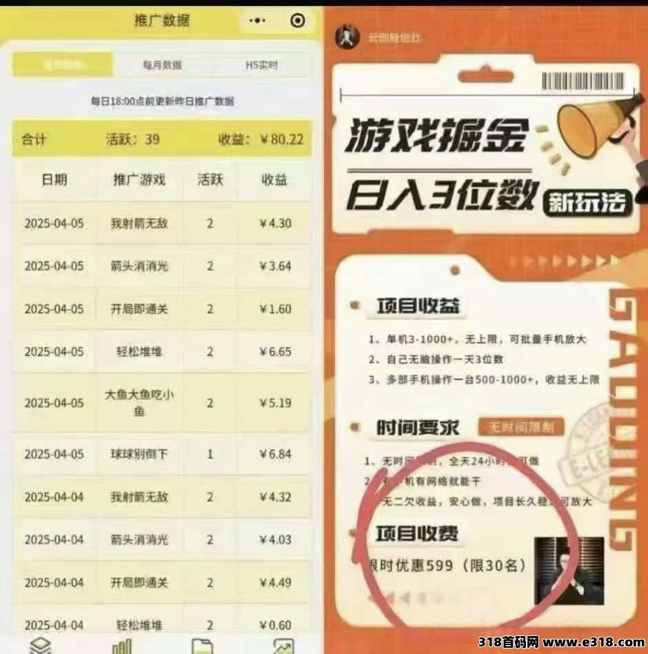 尊牛小游戏，不收任何费用