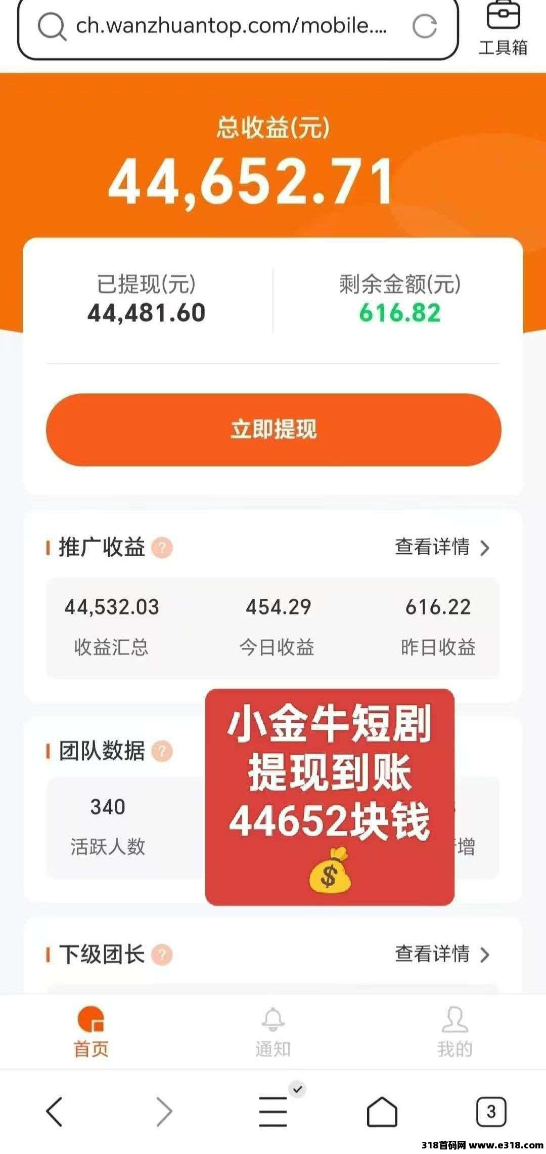 新小金牛2.0版，保底收益高，无需养机，适合工作室、小白，免费送不养机教程！