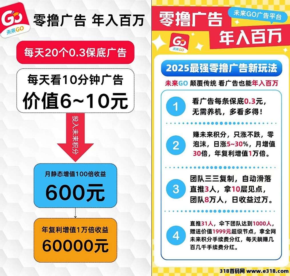 首码未来go不养机