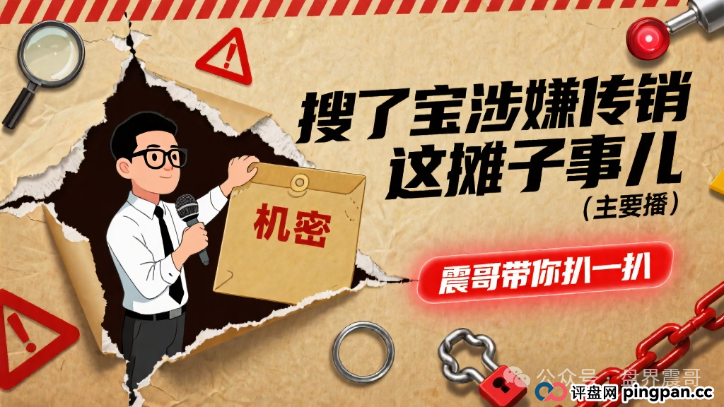 搜了宝涉嫌传销这摊子事儿,震哥带你扒一扒!