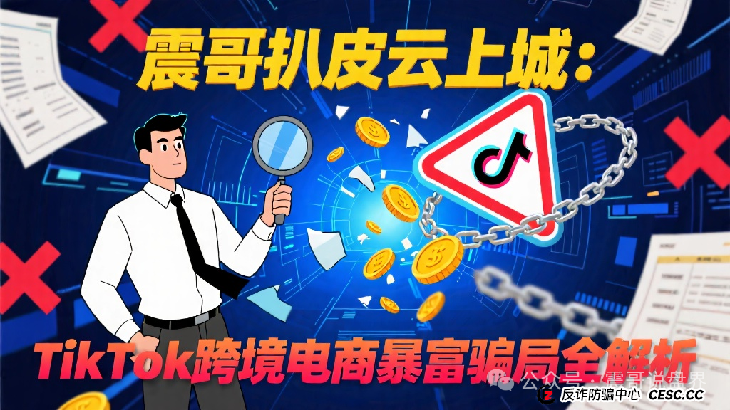 扒皮云上城:TikTok跨境电商的暴富骗局全解析