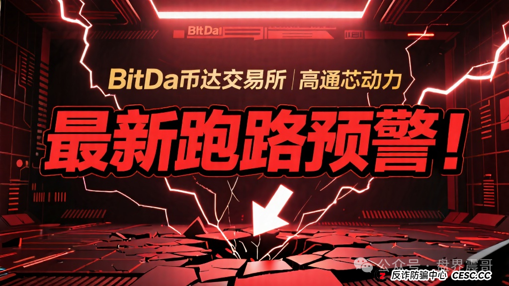 BitDa币达交易所+高通芯动力：最新跑路预警！
