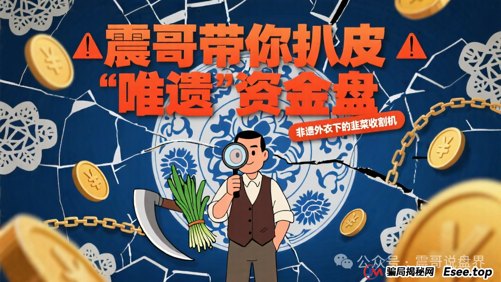 唯遗APP官方下载入口：扒皮“唯遗”资金盘：非遗外衣下的韭菜收割机