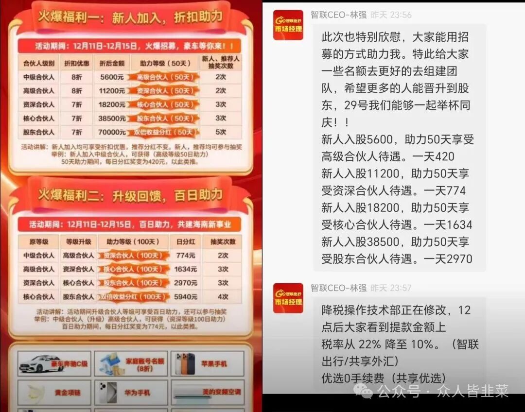紧急预警:“赚多啦”“智联出行”“新庚资本”等6个资金盘骗局,近期接连暴雷,跑路潮已经开始了 紧急预警:“赚多啦”“智联出行”“新庚资本”等6个资金盘骗局,近期接连暴雷,跑路潮已经开始了