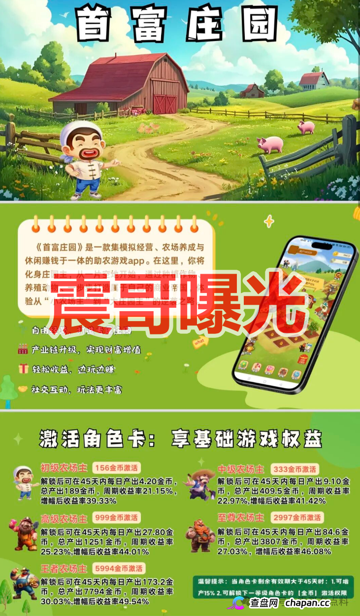 首富庄园资金盘崩盘跑路就在眼前!45天年化200%的庞氏骗局已开始扛不住,参与者即将血本无归!